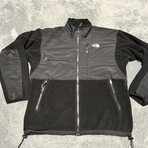 The North Face Jacket Mens XL Black Fleece Retro Denali Full Zip